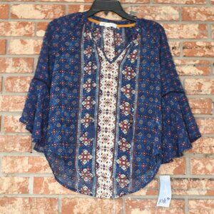 JOLT Multicolored Top  NWT